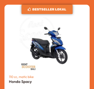 Bestseller lokal Honda Spacy